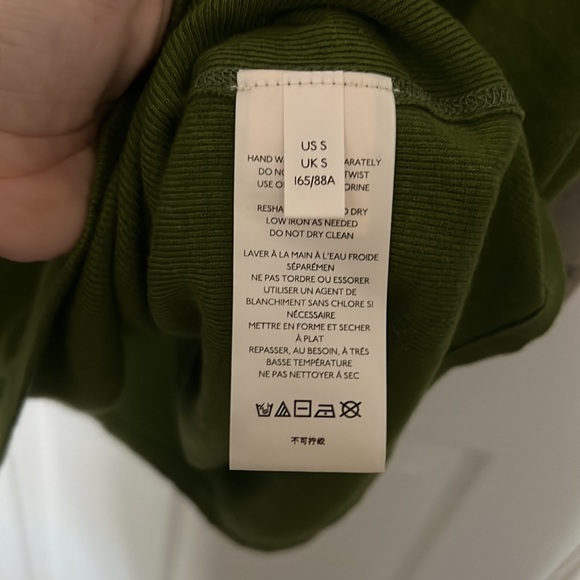 Oversized Green Tee - Picture 3 of 5